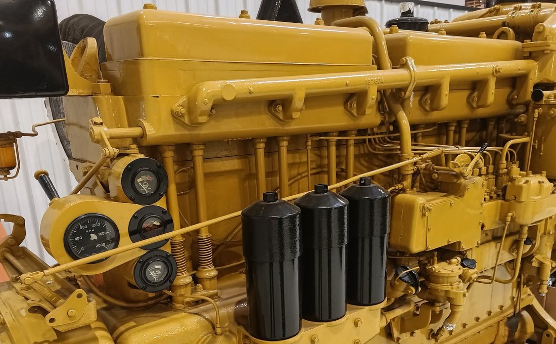Historic Dual Fuel Technology Cat Engine