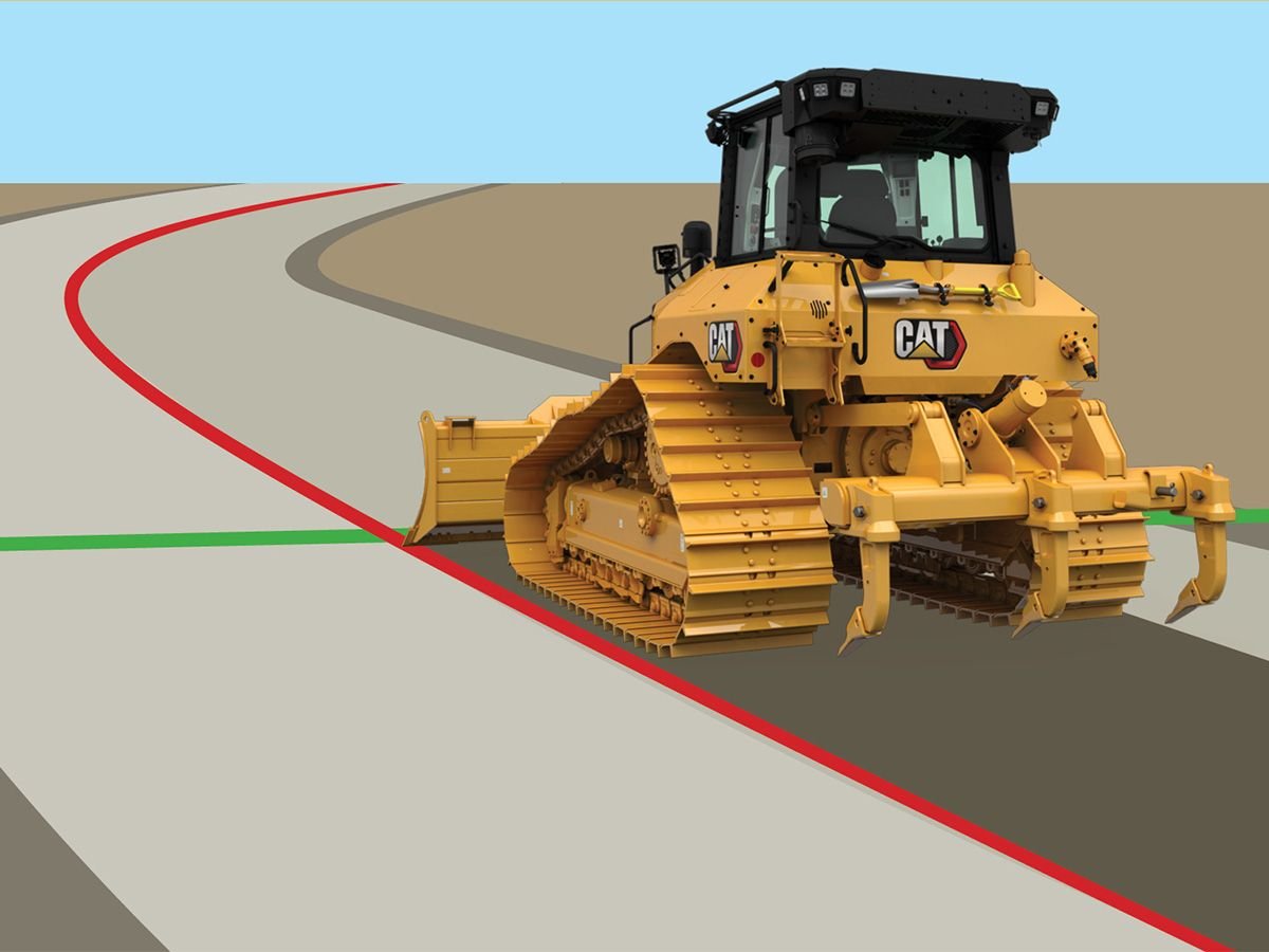 Cat Dozer With Cat Assist