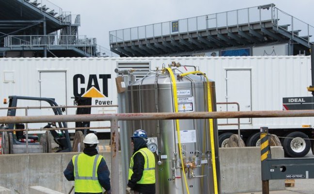 Cat Rental Power Helps Hospitals During COVID