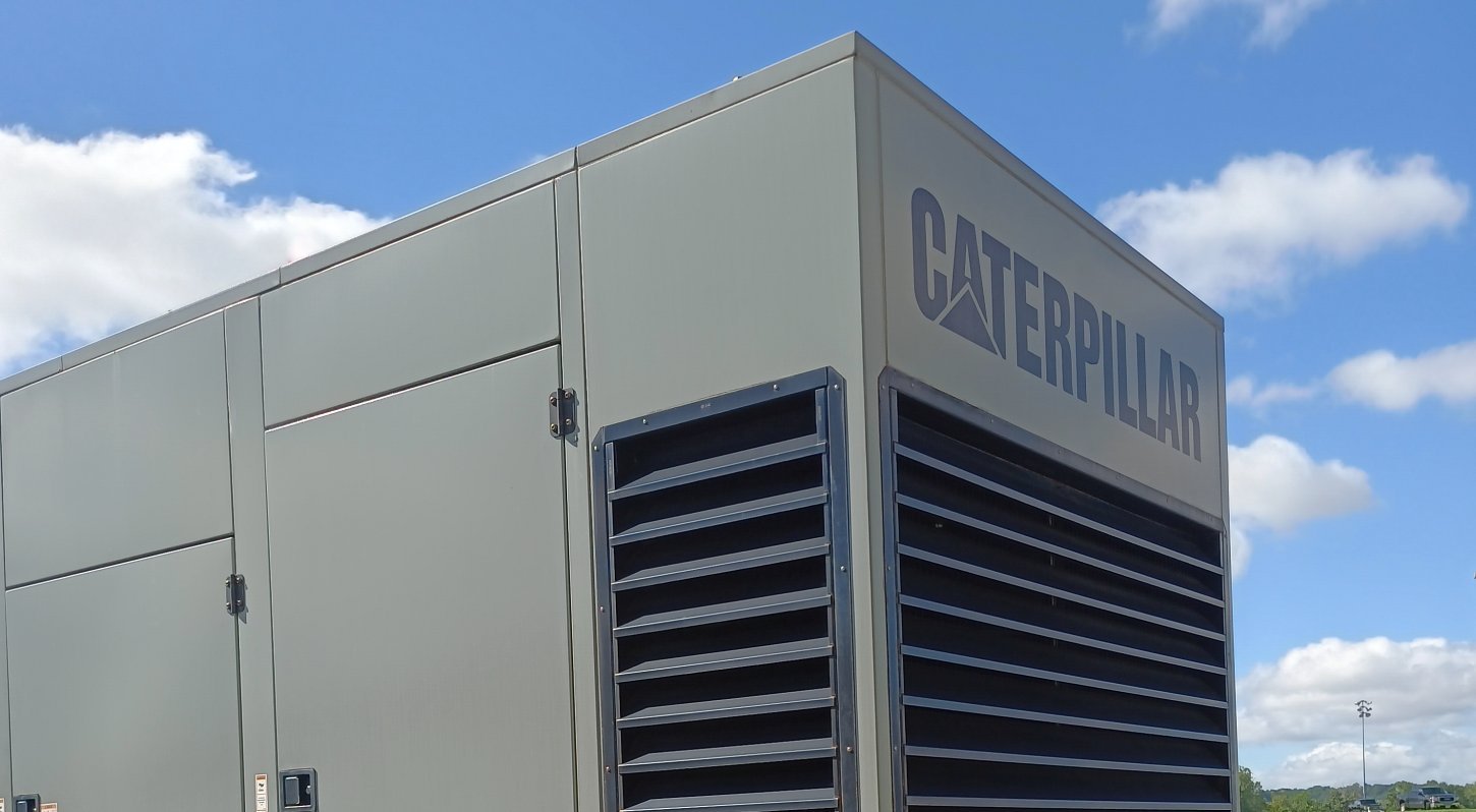 Caterpillar Generator Enclosure Outside