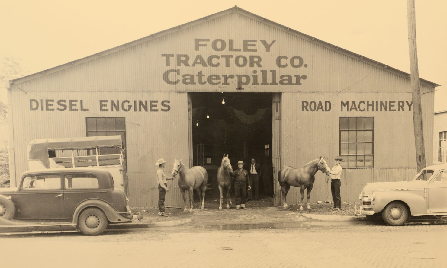 Foley Tractor Company in 1940
