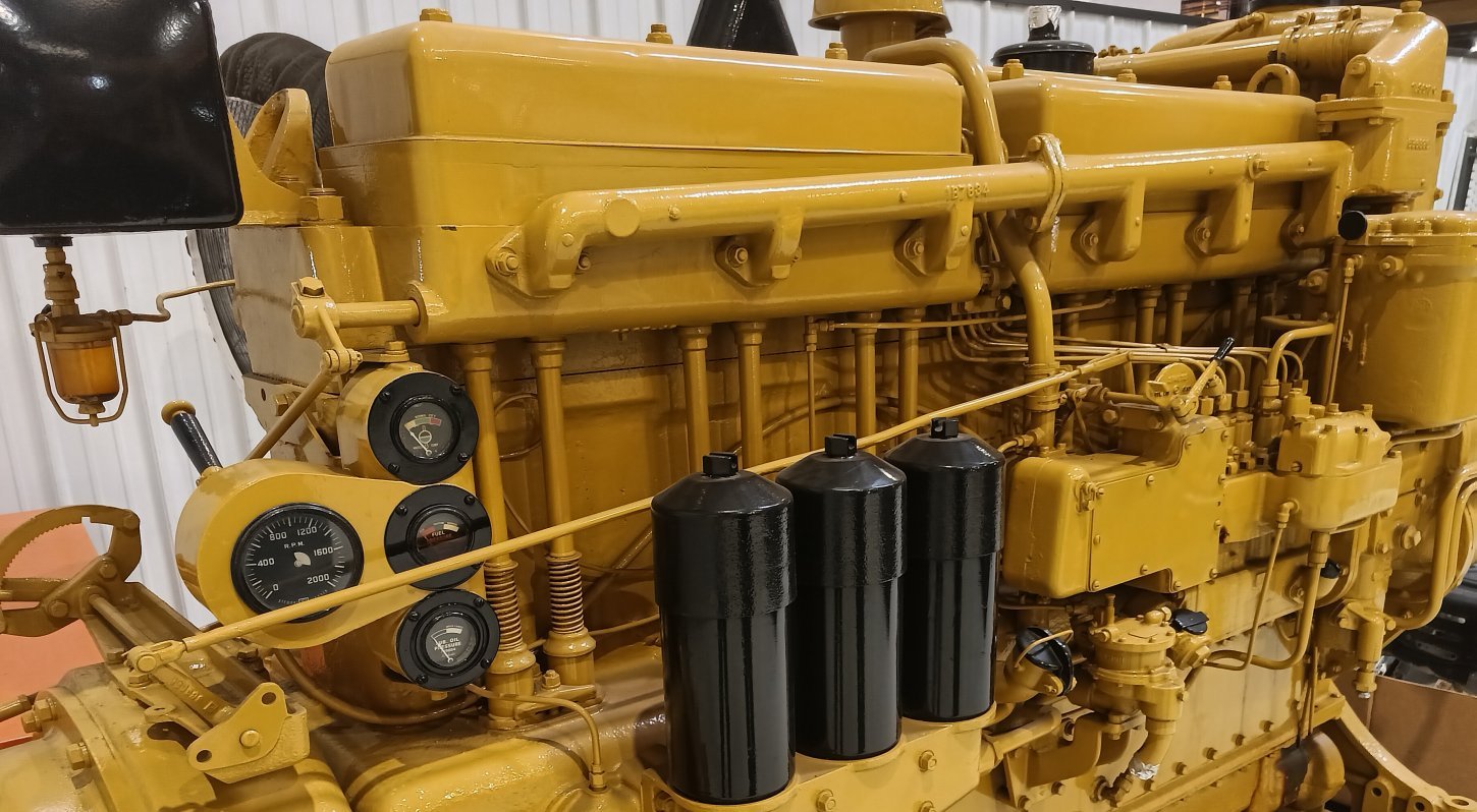 Historic Dual Fuel Technology Cat Engine