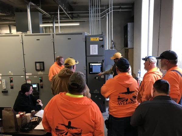 Switchgear Control Training with Employees