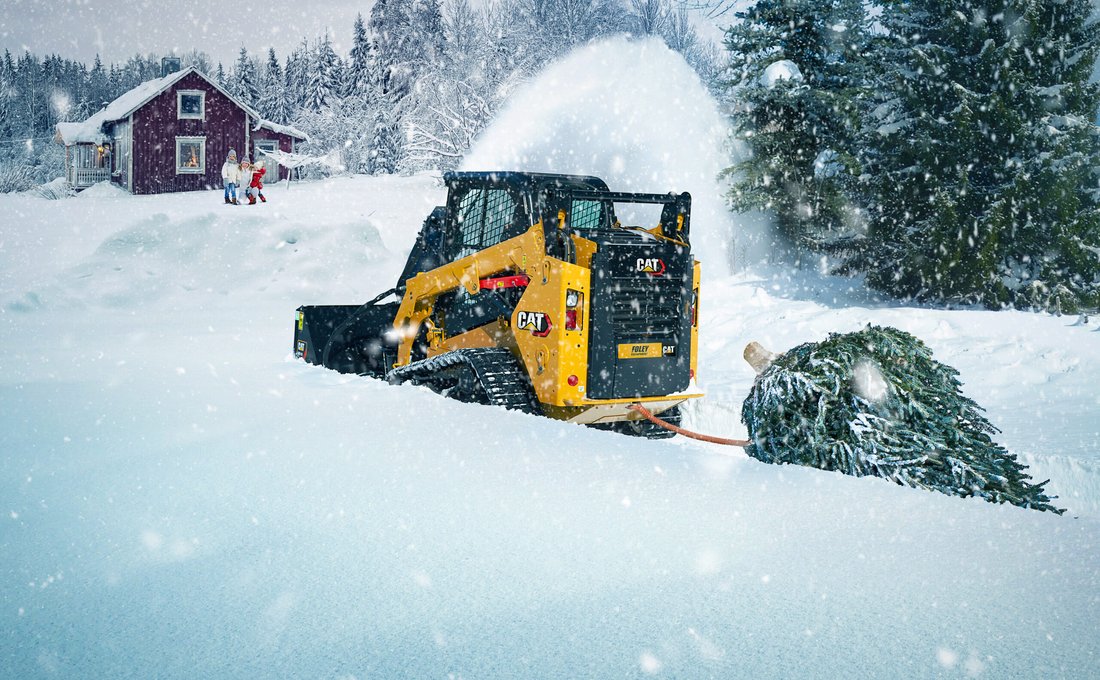 Machine Clearing Snow