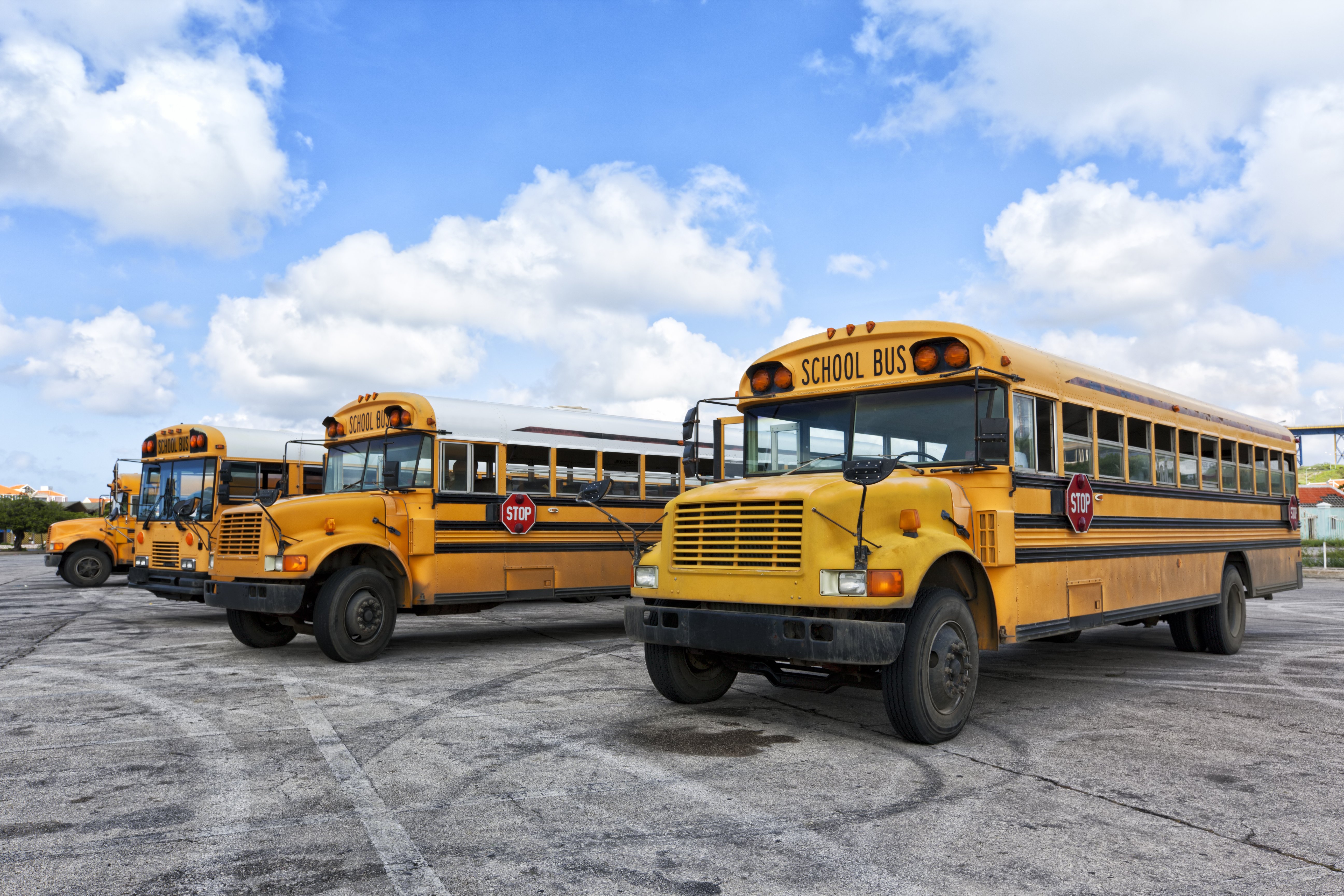 School Bus Yard