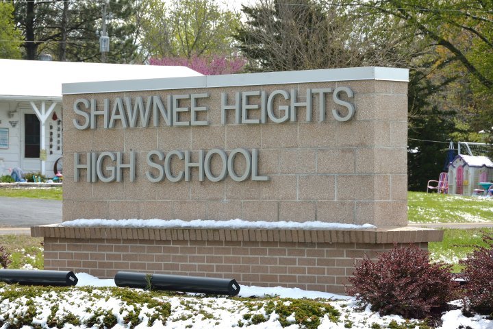 Shawnee Heights School Entrance